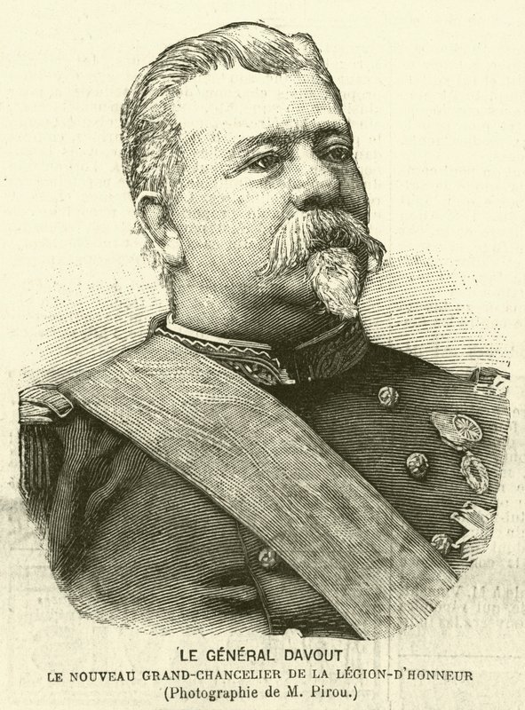 General Davout, fransk soldat og ny storkansler for Legion d