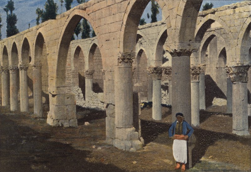 Baalbeck, Mosquee De Saladin av European Photographer