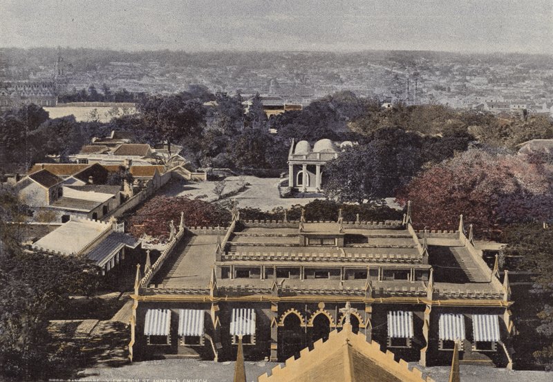 Bangalore, utsikt tatt fra St. Andrew av European Photographer