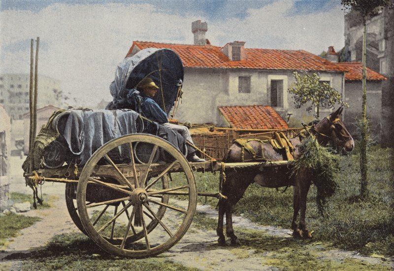 Omgivelsene til Roma, Carter Driving Wine av European Photographer