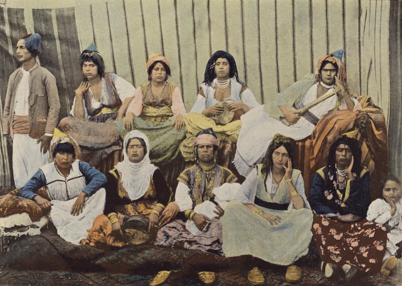 Mascara Arabiske (mauriske) kvinner av European Photographer