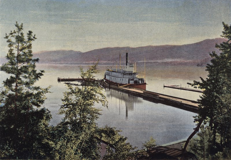 Aberdeen Steamer på Okanagan Lake av European Photographer