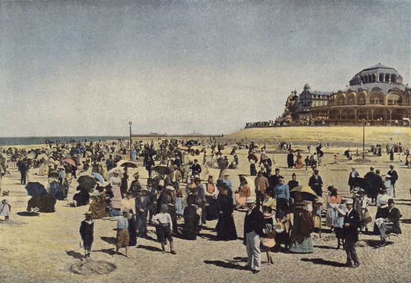 Oostende, stranden og kasinoet av European Photographer