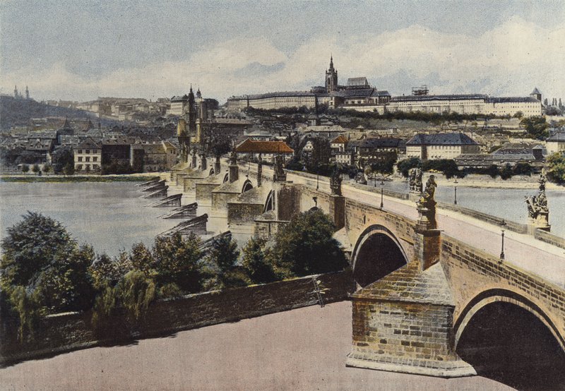 Praha, Karlsbroen av European Photographer