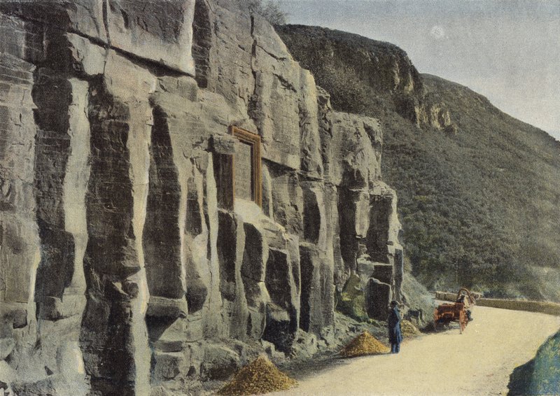 Stasjon mellom Gudaur og Mleta, Georgia Military Road av European Photographer