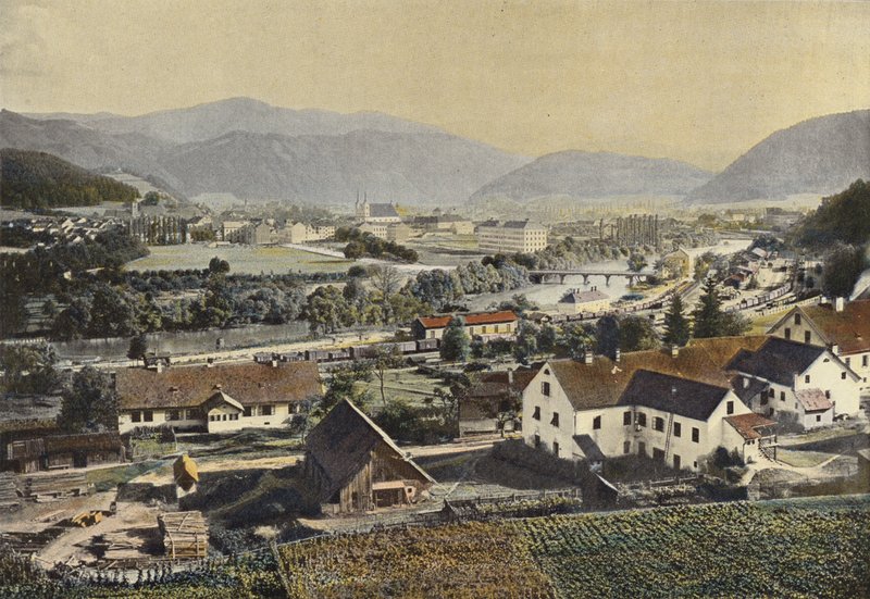 Steyr, utsikt fra Tabor av European Photographer
