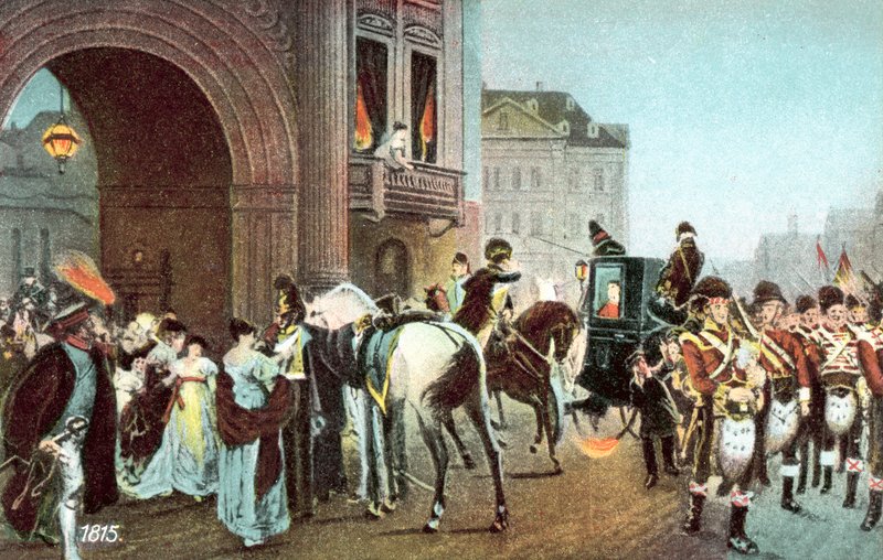 1815, 16. juni 1815, Ballens slutt av European School