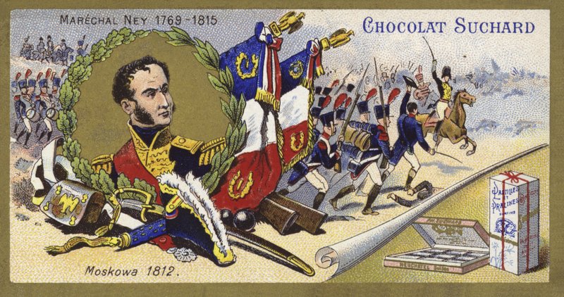 Marshal Ney i Moskva, 1812 av European School