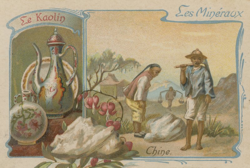 Utvinning av kaolin, Kina av European School