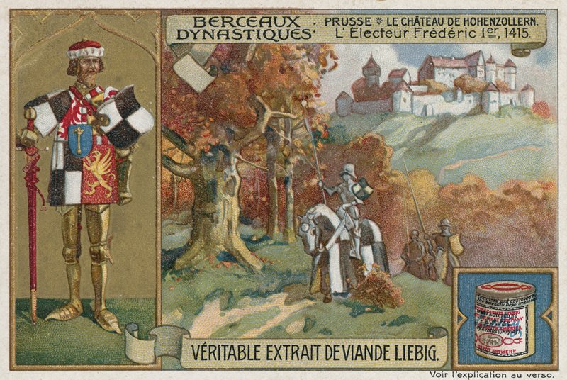 Preussen: Hohenzollern-slottet og kurfyrsten Frederick I, 1415 av European School