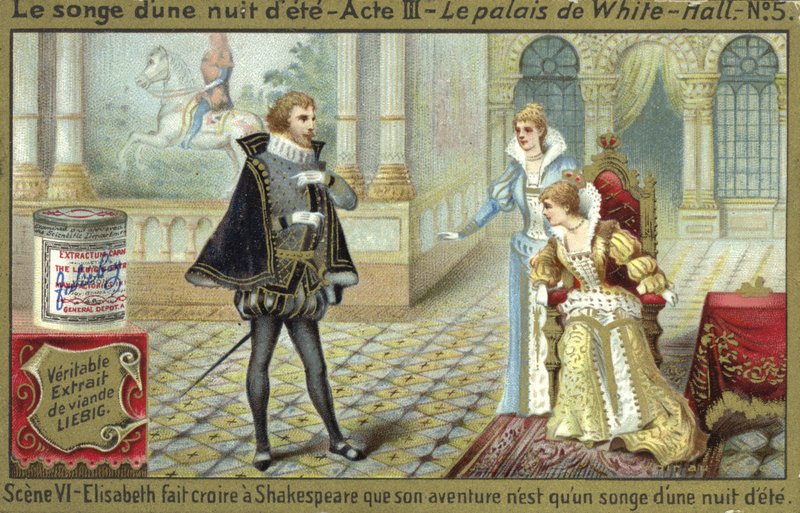 Scene fra A Midsummer Nights Dream, en opera av Ambroise Thomas av European School