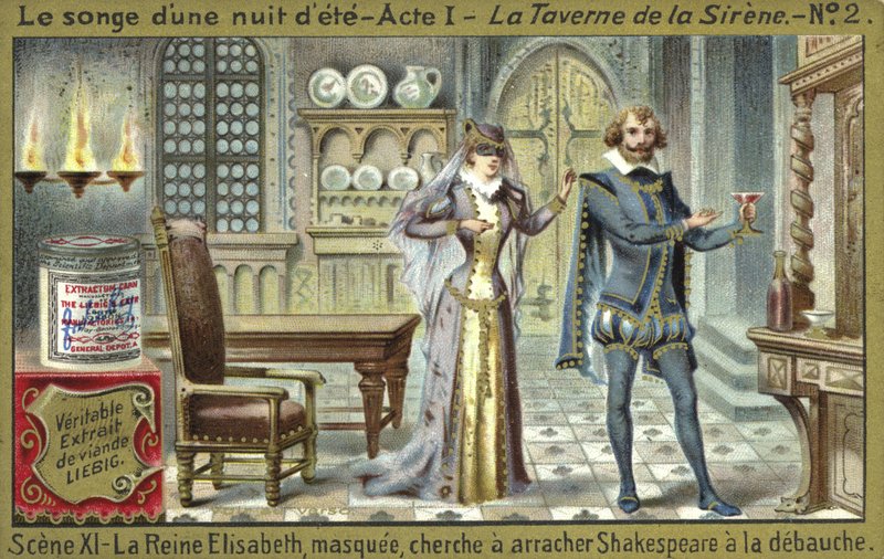 Scene fra A Midsummer Nights Dream, en opera av Ambroise Thomas av European School