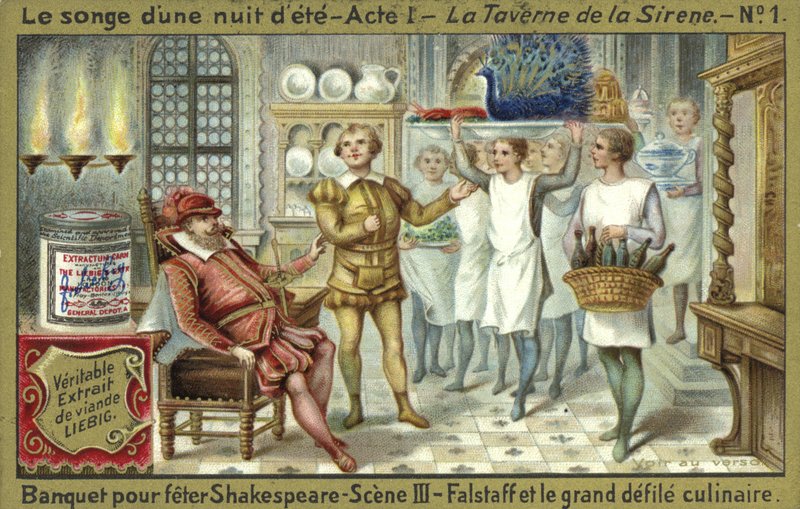 Scene fra A Midsummer Nights Dream, en opera av Ambroise Thomas av European School