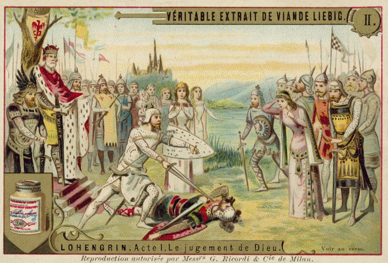 Scene fra Richard Wagners opera Lohengrin av European School