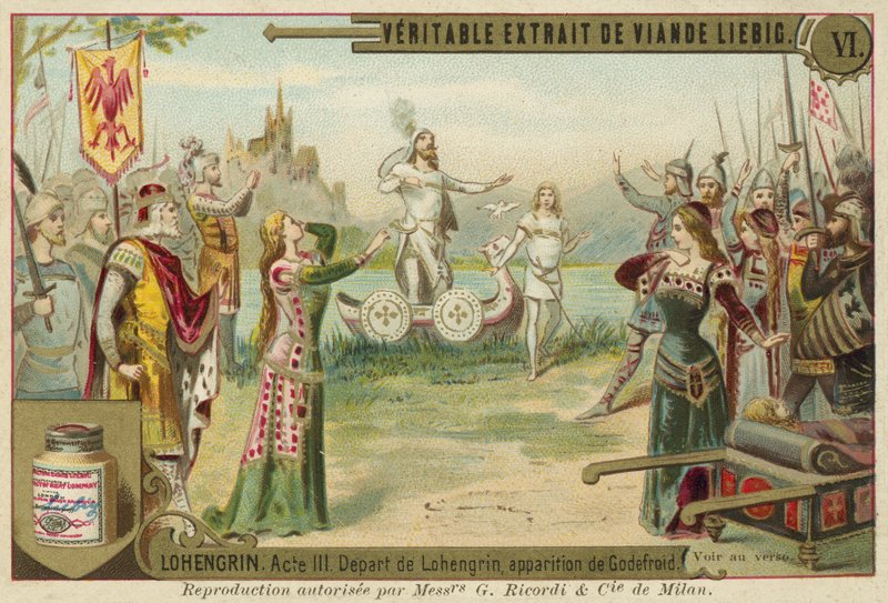 Scene fra Richard Wagners opera Lohengrin av European School