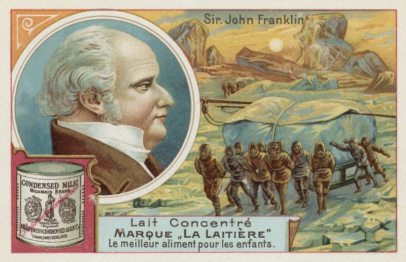 Sir John Franklin, britisk marineoffiser og arktisk oppdagelsesreisende av European School