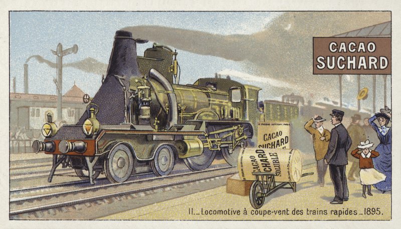 Strømlinjeformet ekspresslokomotiv, 1895 av European School