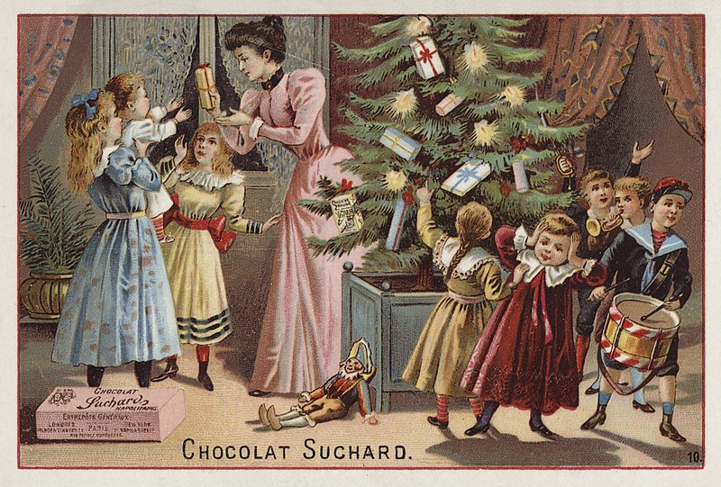 Suchard-sjokolade til jul av European School