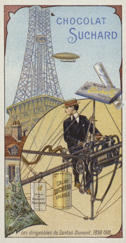 De styrbare luftskipene til Alberto Santos-Dumont, 1898-1901 av European School