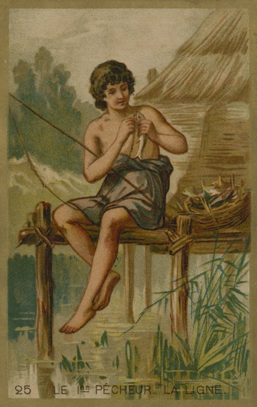 Den første fiskeren. Fiskesnøre av European School