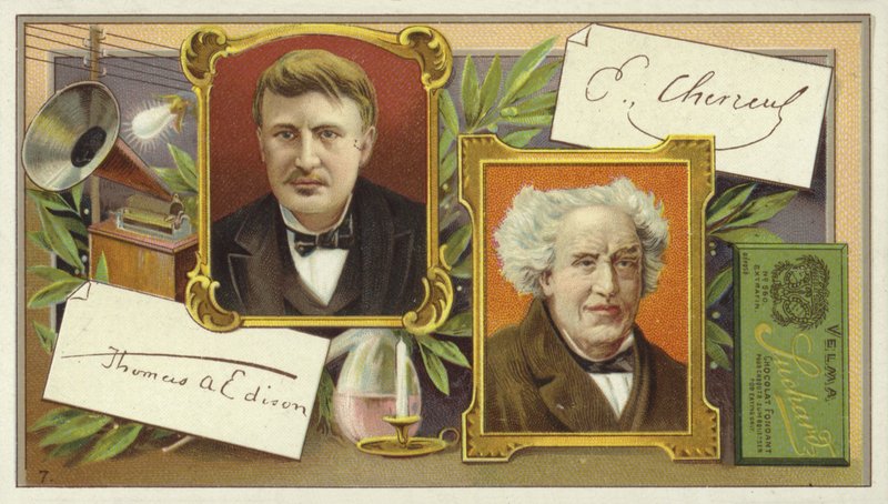 Thomas Edison og Eugene Chevreul av European School