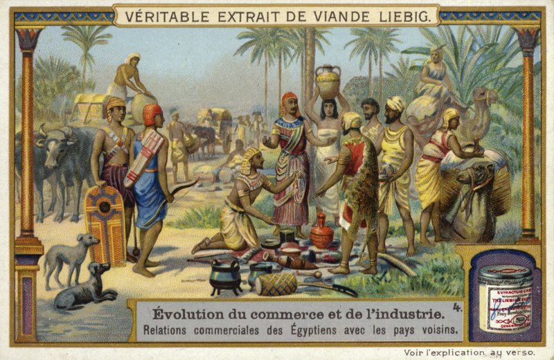 Handelsforbindelser mellom de gamle egypterne og deres naboer av European School
