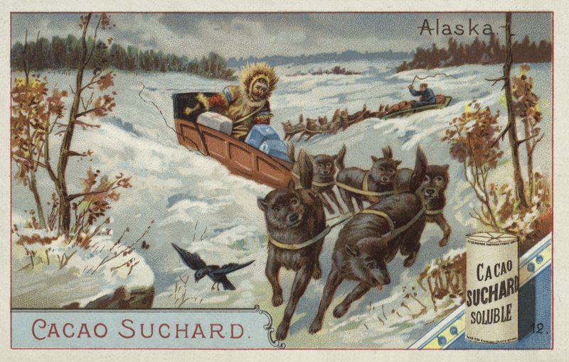 Reiser med hundeslede, Alaska av European School