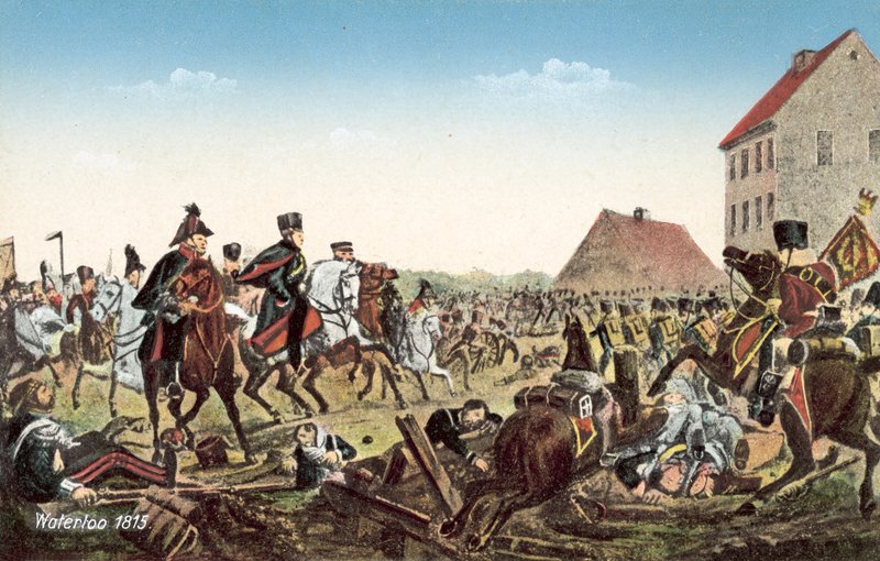 Waterloo 1815, slaget ved Mont St Jean av European School