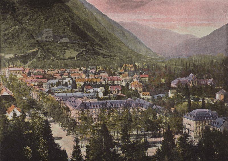 Bagneres-De-Luchon, generell utsikt av European Photographer