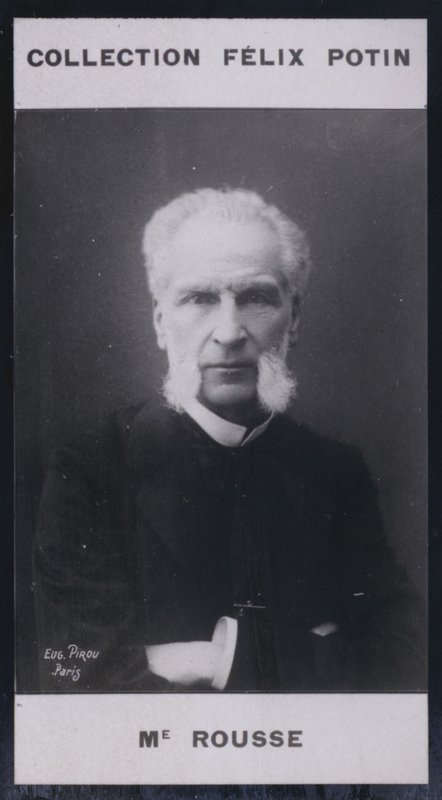 Edmond Rousse (1817) (s/hvitt-bilde) av European Photographer
