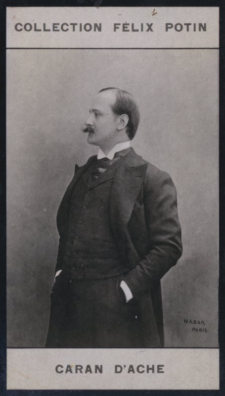 Emmaneul Poire sa Caran D'Ache (1858) (s/hvitt-bilde) av European Photographer
