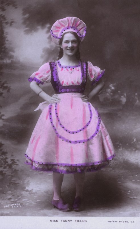 Fanny Fields , amerikansk teaterskuespillerinne (farget bilde) av European Photographer