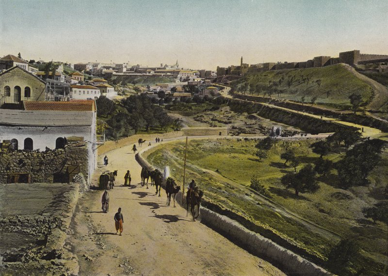 Første utsikt over Jerusalem av European Photographer