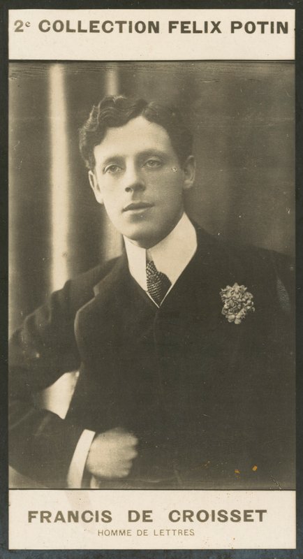 Francis De Croisset, Bokstavenes mann av European Photographer