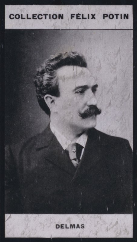 Francois-Joseph Delmas (1861) (s/hvitt-bilde) av European Photographer