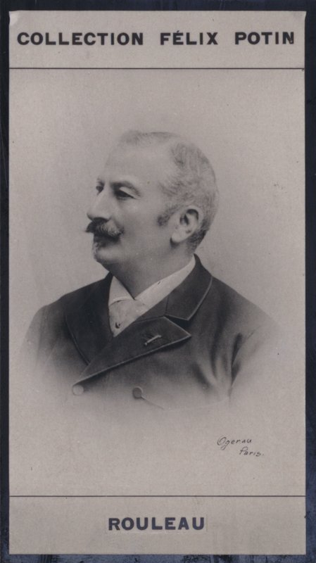 Georges Rouleau (1848) (s/hvitt-bilde) av European Photographer