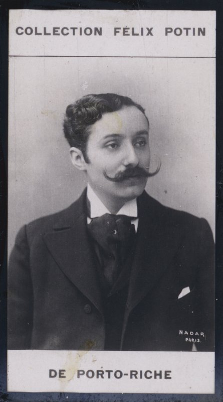 Georges de Porto-Riche (1849) (s/hvitt-bilde) av European Photographer