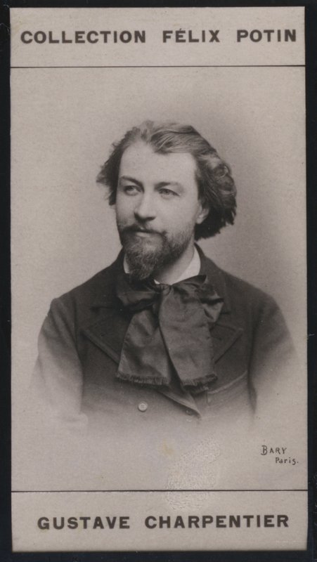 Gustave Charpentier (1860) (s/hvitt-bilde) av European Photographer