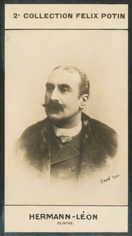 Hermann-Leon, Peintre (s/hvitt bilde) av European Photographer