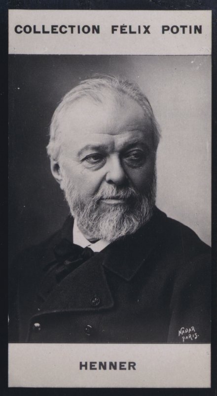 Jean-Jacques Henner (1829) (s/hvitt-bilde) av European Photographer