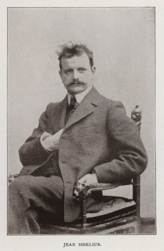 Jean Sibelius (s/hvitt bilde) av European Photographer