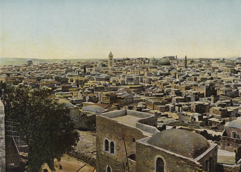 Jerusalem fra nord av European Photographer