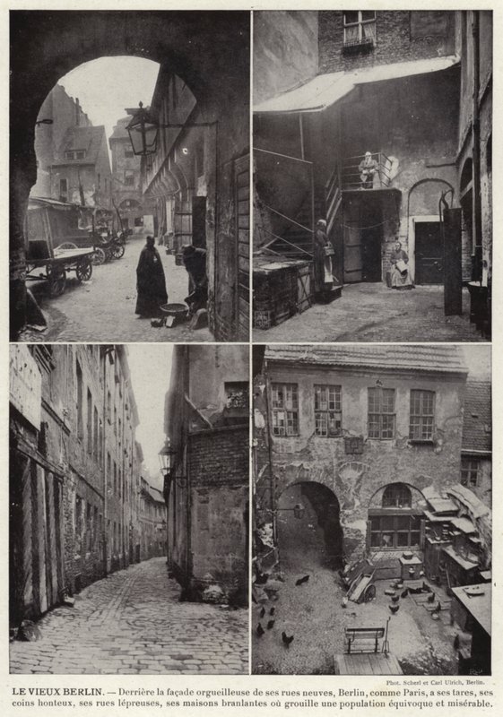 Gamle Berlin (s/hvitt bilde) av European Photographer