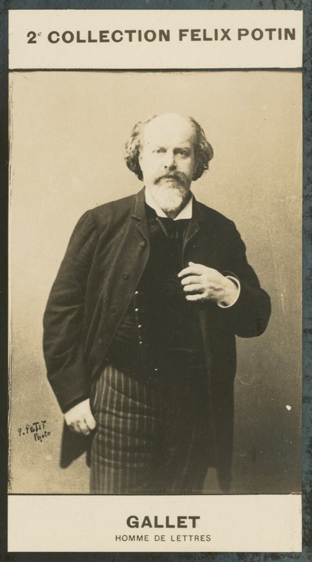 Louis Gallet, bokstavenes mann av European Photographer