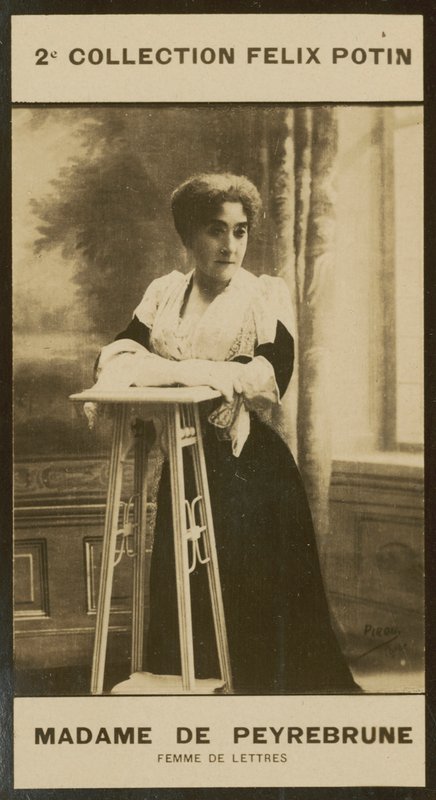Madame Georges De Peyrebrune, Kvinne av bokstaver av European Photographer