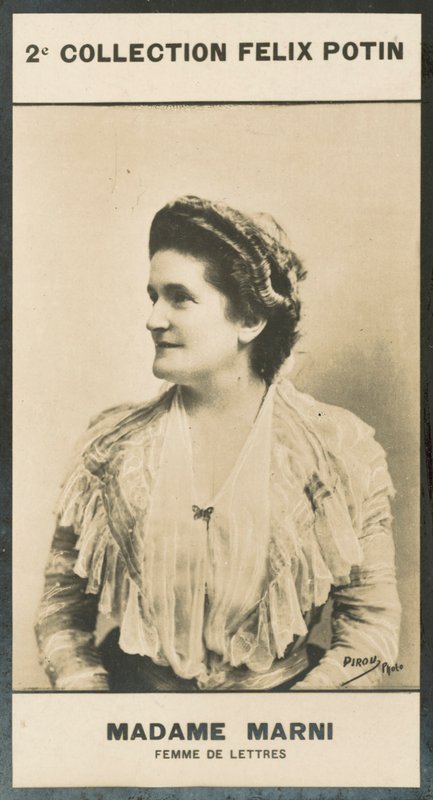 Madame Jeanne Marni, Kvinne av bokstaver av European Photographer