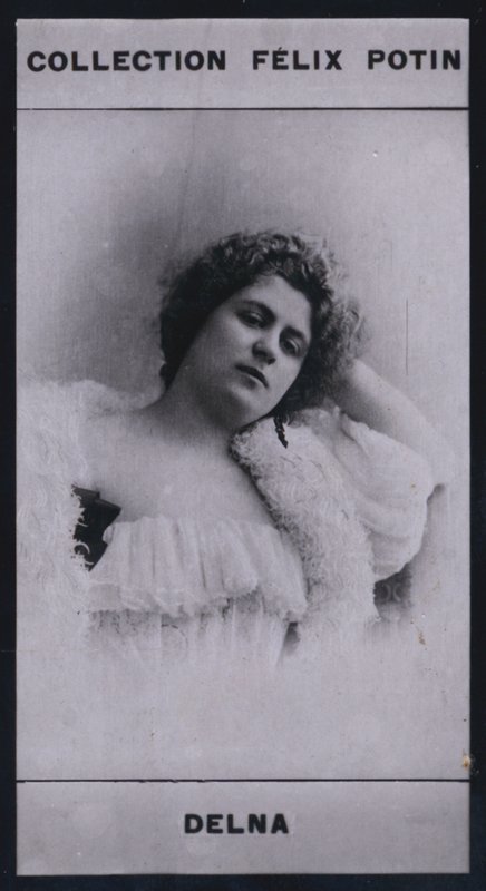 Marie Delna (1875) (s/h-bilde) av European Photographer