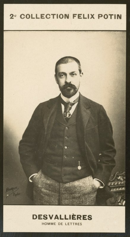 Maurice Desvallieres, bokstavenes mann av European Photographer