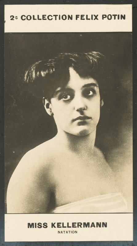 Frøken Maud Kellermann, svømming av European Photographer