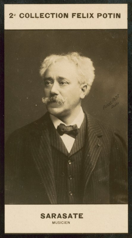 Pablo Martin Meliton de Sarasate, musiker av European Photographer